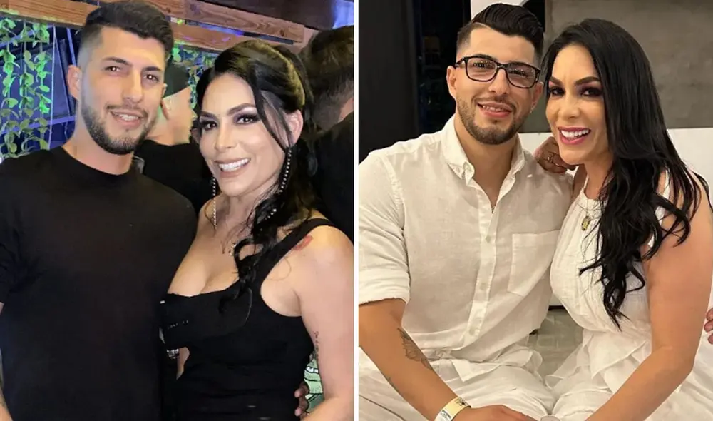 Evelyn Vela y Hugo Vivar anunciaron su relación públicamente a inicios de este 2023. Foto: composición LR/capturas de Hugo Vivar/Instagram Evelyn Vela y Hugo Vivar anunciaron su relación públicamente a inicios de este 2023. Foto: composición LR/capturas de Hugo Vivar/Instagram