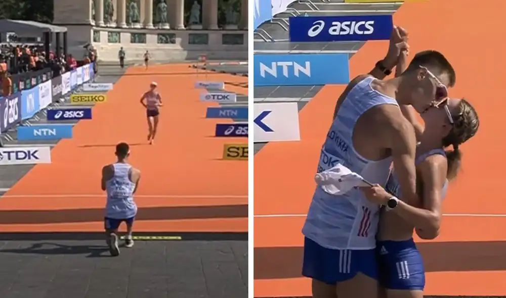 Dominik Cerny y Hana Burzalova se comprometieron tras cuatro años de relación. Foto: captura de Eurosport | Video: Eurosport Dominik Cerny y Hana Burzalova se comprometieron tras cuatro años de relación. Foto: captura de Eurosport | Video: Eurosport