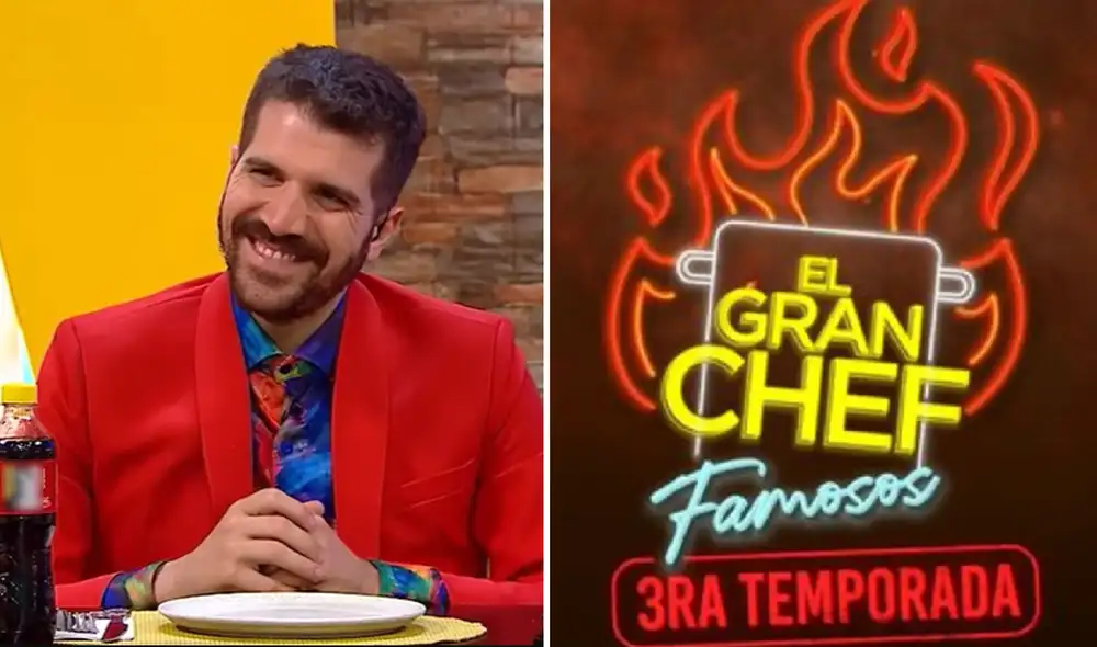 Peláez es el conductor de 'El gran chef'. Foto: composición LR/Latina