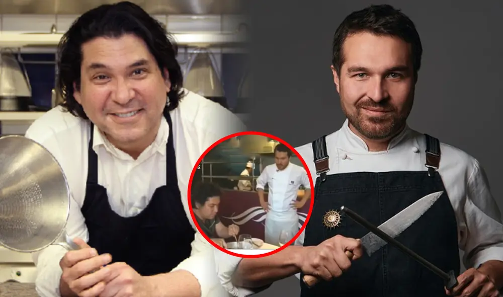Giacomo Bocchio es un conocido chef peruano. Foto: composición LR/Instagram/Gastón Acurio/Giacomo Bocchio/YouTube