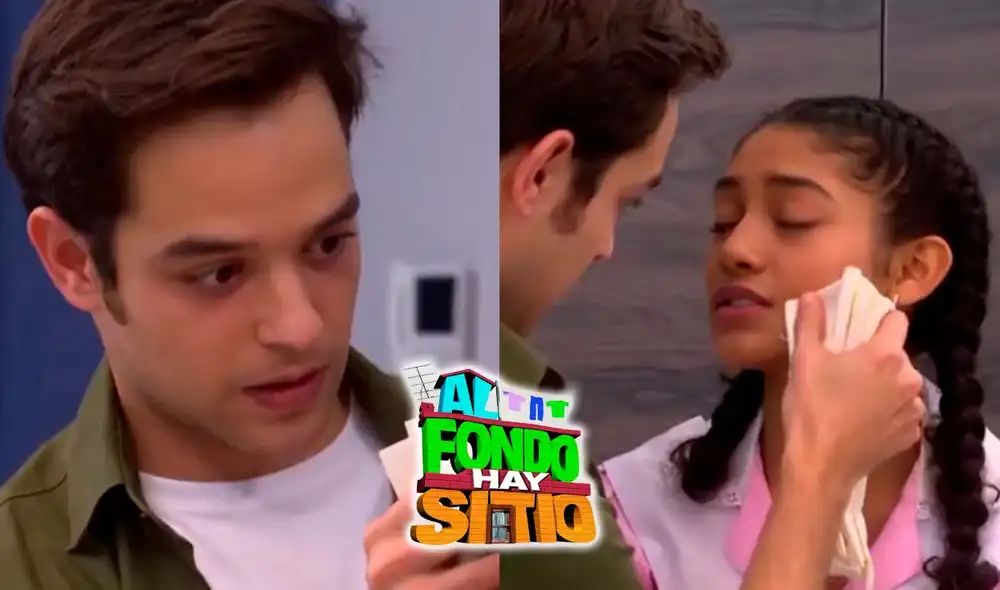 La escena en que Cristóbal aparece limpiando el rostro de July podría anticipar una futura relación entre ambos. Foto: composición LR/América TV La escena en que Cristóbal aparece limpiando el rostro de July podría anticipar una futura relación entre ambos. Foto: composición LR/América TV