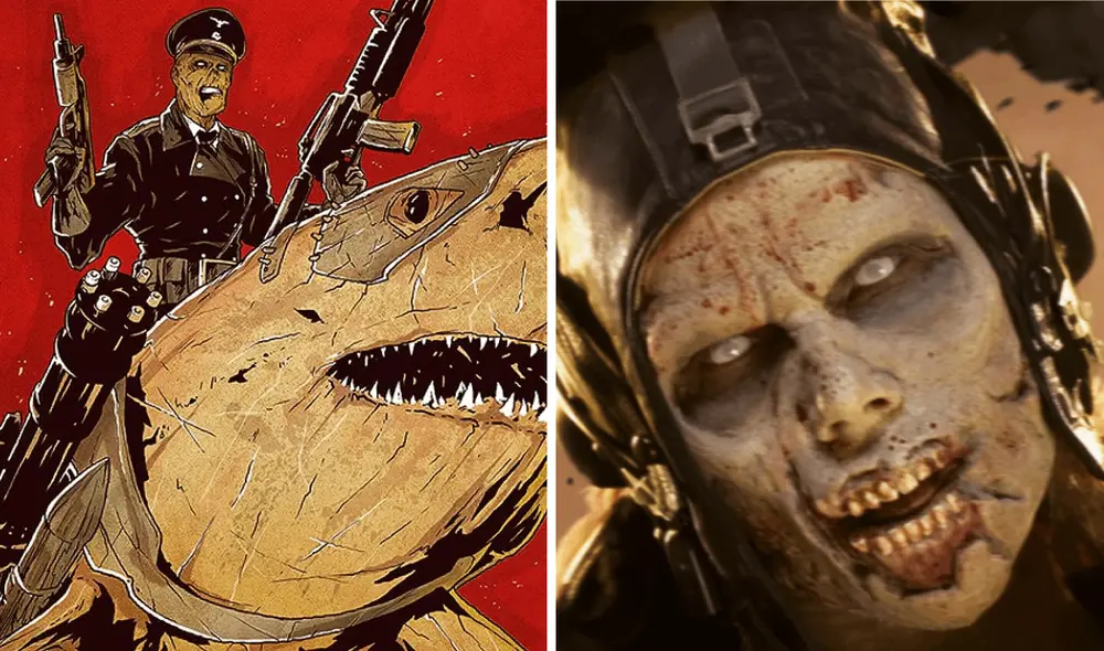 La película 'Sky Sharks' gira en torno a los nazis y lo ocurrido en la Segunda Guerra Mundial. Foto: composición LR / Marc Fehse