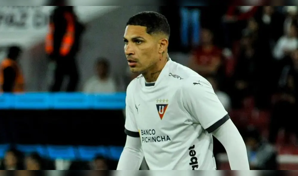 Paolo Guerrero llegó a LDU procedente de Racing. Foto: LDU