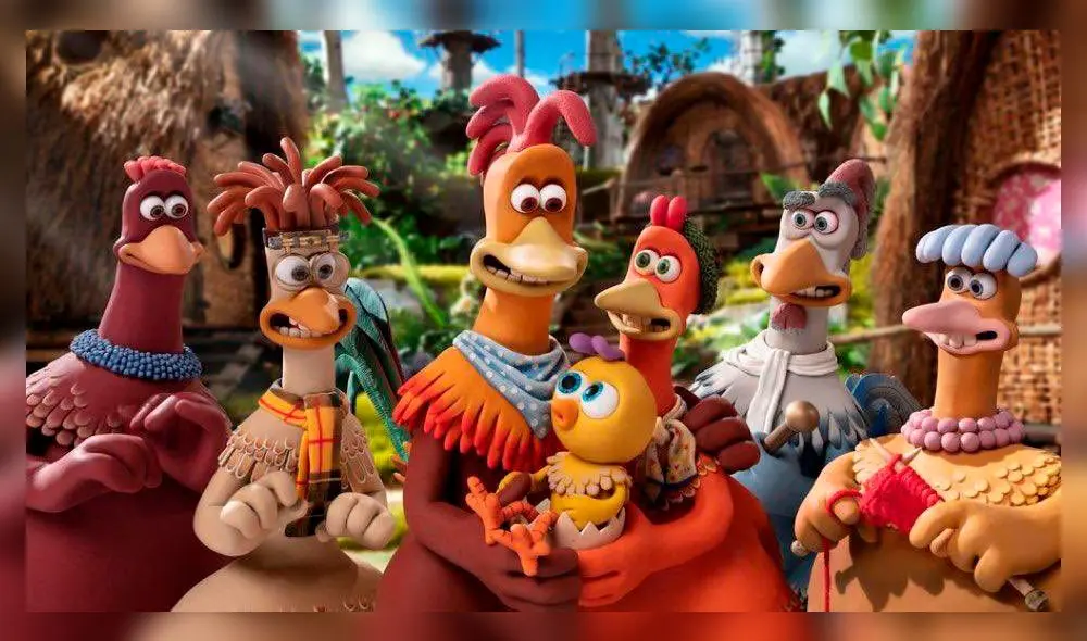 'Pollitos en fuga 2' es una película creada con la técnica stop motion. Foto: Netflix