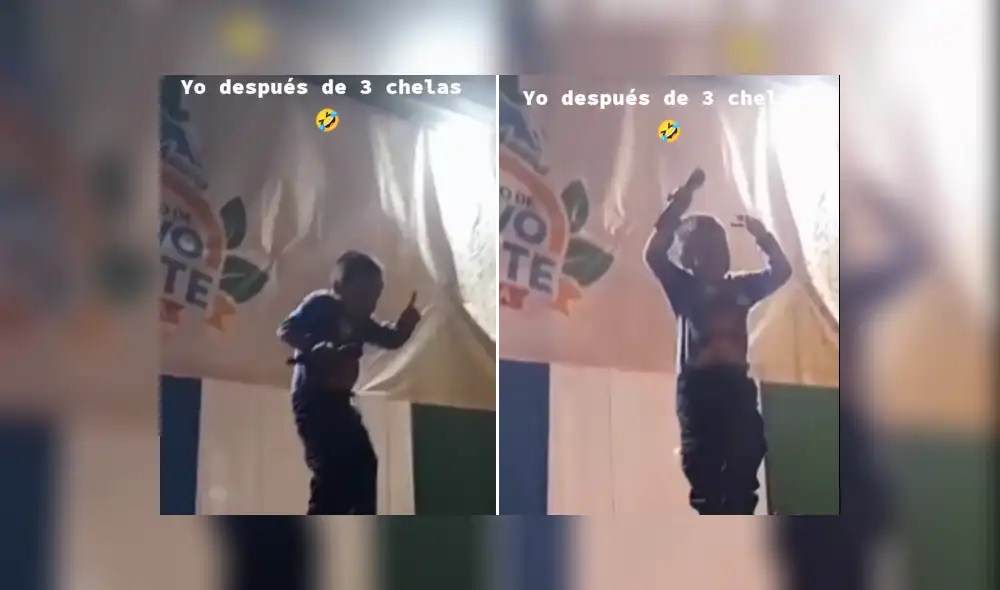 Niño demostró su talento en el escenario. Foto y Video: @Samueleguren/TikTok