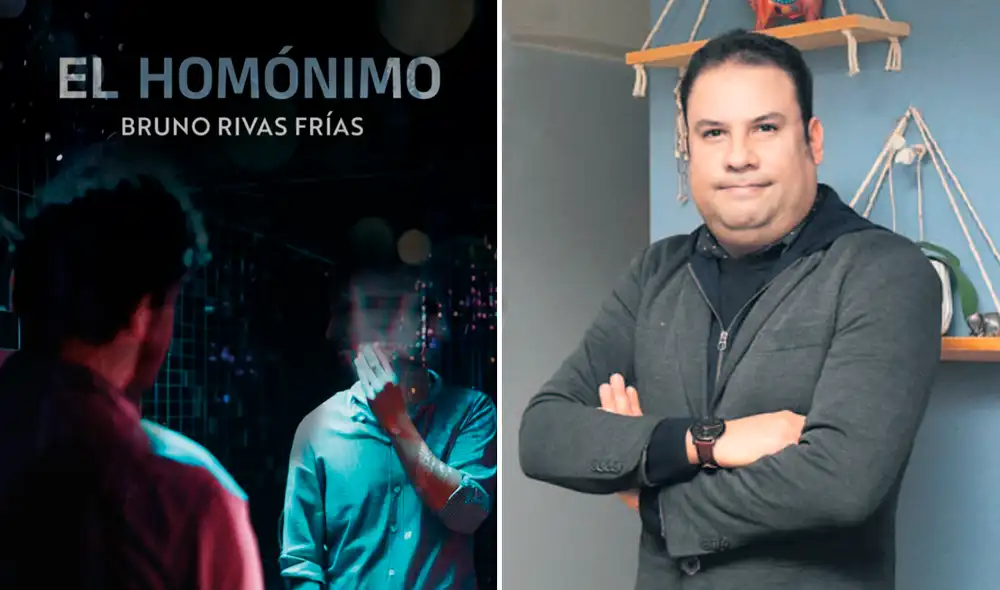 "La trama no es necesariamente real. El Bruno Rivas protagonista se parece a mí, pero mi carrera no fue tan exitosa como la suya”, dice el escritor. Foto: composición LR/Félix Contreras/Mediática