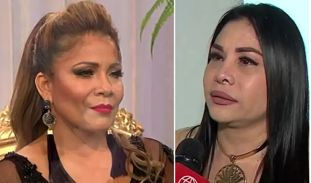 En una entrevista con Magaly, Marisol negó que las afirmaciones de Yolanda Medina sean ciertas. Foto: composición LR/ captura Panamericana TV/ captura América TV