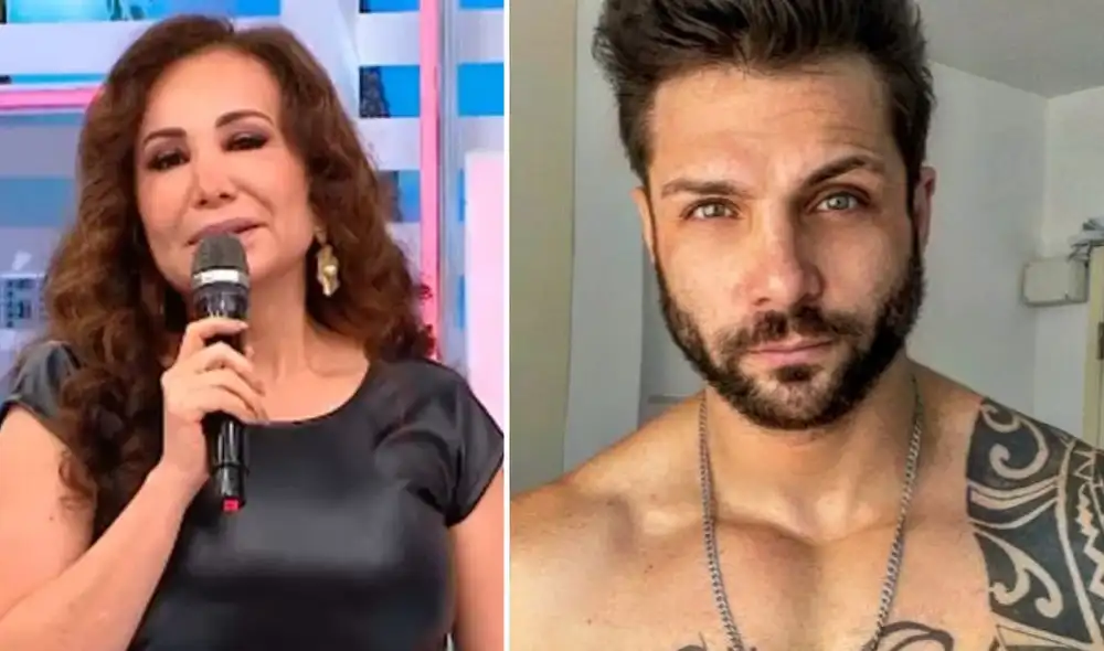 Janet Barboza piensa que Nicola Porcella está siendo tratado como "un ídolo" en México. Foto: composición LR/capturas de América TV/Nicola Porcella/Instagram