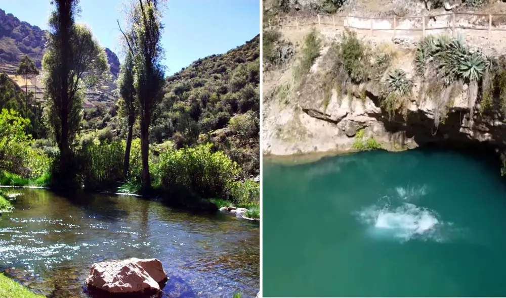 El destino turístico se encuentra cerca a un extenso río turquesa. Foto: composición LR / Flickr