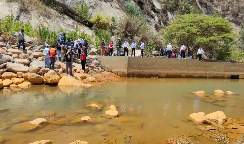 Río Moche riega 17.000 hectáreas de terrenos. Foto: La República Río Moche riega 17.000 hectáreas de terrenos. Foto: La República
