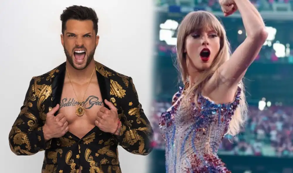 Nicola Porcella se posicionó como tendencia en Twitter y derrotó a Taylor Swift. Foto: Composición LR/Instagram/Nicola Porcella/Taylor Swift