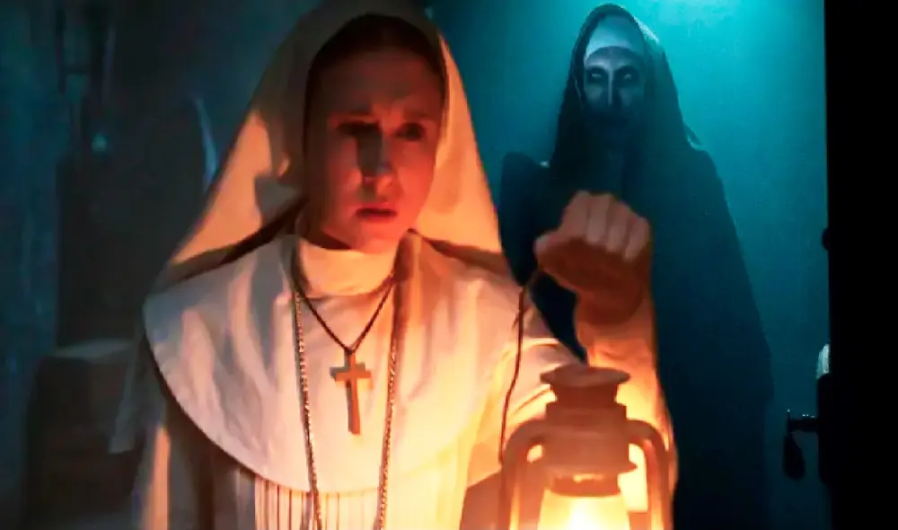 'La monja 2' tiene como protagonistas a Taissa Farmiga y Bonnie Aarons. Foto: Warner Bros