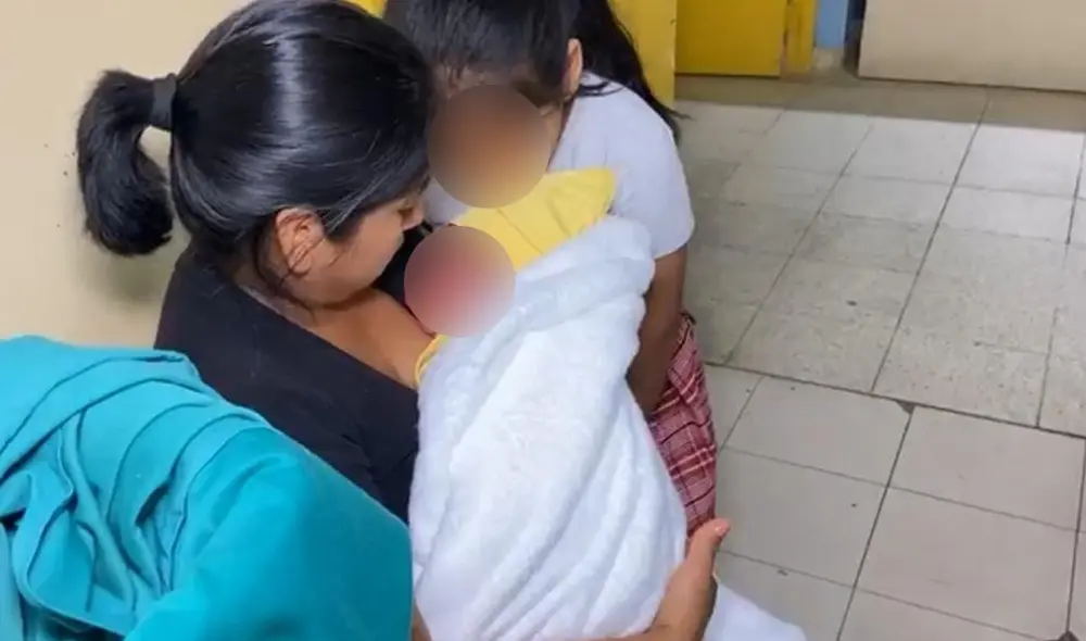 Madre voluntaria decidió amamantar al pequeño. Foto: captura de pantalla/Ke Buena Noticias