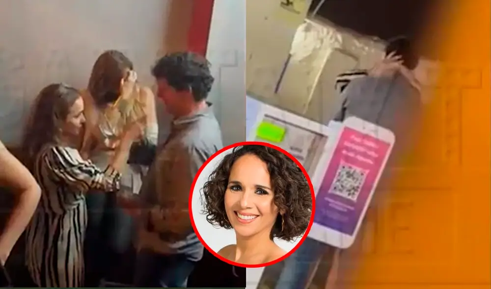 Érika Villalobos protagoniza un ampay a más de un año de la infidelidad de su esposo, Aldo Miyashiro. Foto: Composición LR / Captura ATV