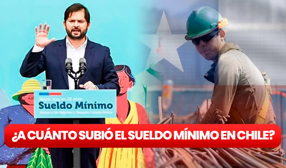 Conoce cuál es el nuevo monto del salario mínimo en Chile, disponible desde este 1 de septiembre. Foto: composición LR/Gobierno de Chile/Freepik/Aromo Conoce cuál es el nuevo monto del salario mínimo en Chile, disponible desde este 1 de septiembre. Foto: composición LR/Gobierno de Chile/Freepik/Aromo
