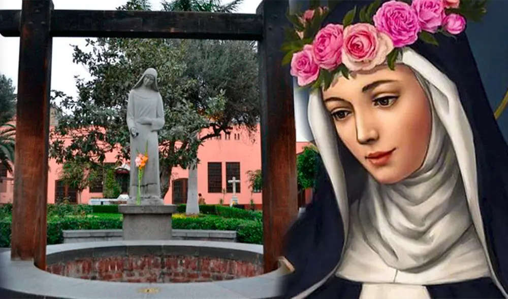 El pozo de los deseos está ubicado en los interiores del Santuario de Santa Rosa de Lima. Foto: composición LR/difusión