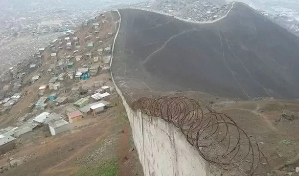 El Tribunal Constitucional ordenó el retiro del muro en un plazo de 180 días. Foto: Canal N