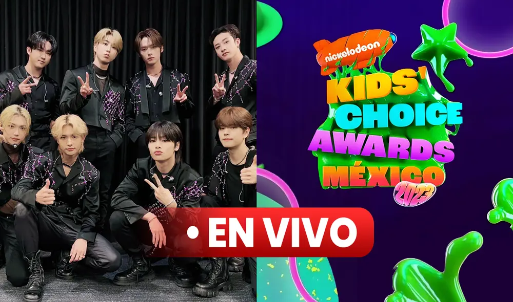 Revive el triunfo de Stray Kids en los Kids Choice Awards 2023. Foto: composición LR/JYP/Nickelodeon