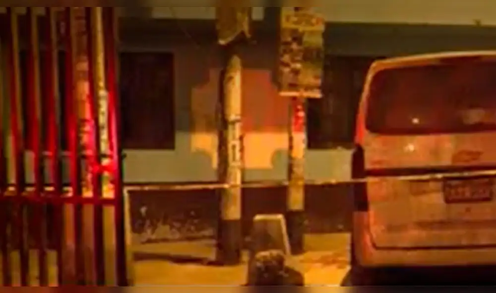 Hombre fue asesinado dentro de su vehículo. Foto y video: América TV