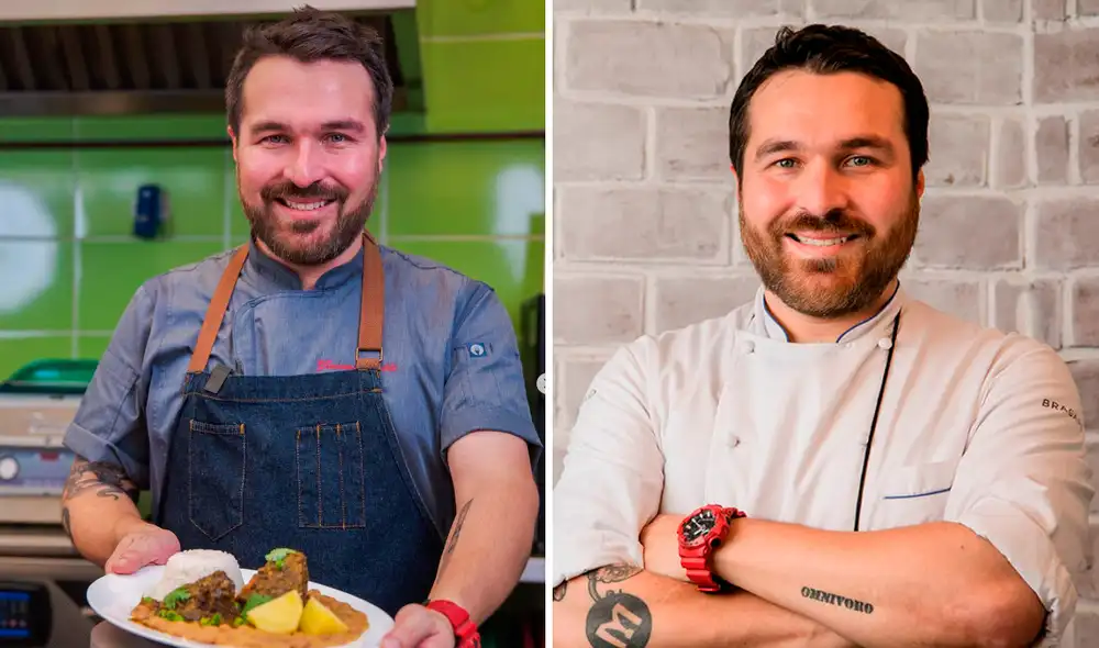 Giacomo Bocchio es un cocinero tacneño y forma parte de 'El gran chef'. Foto: composición LR/Instagram/Giacomo Bocchio