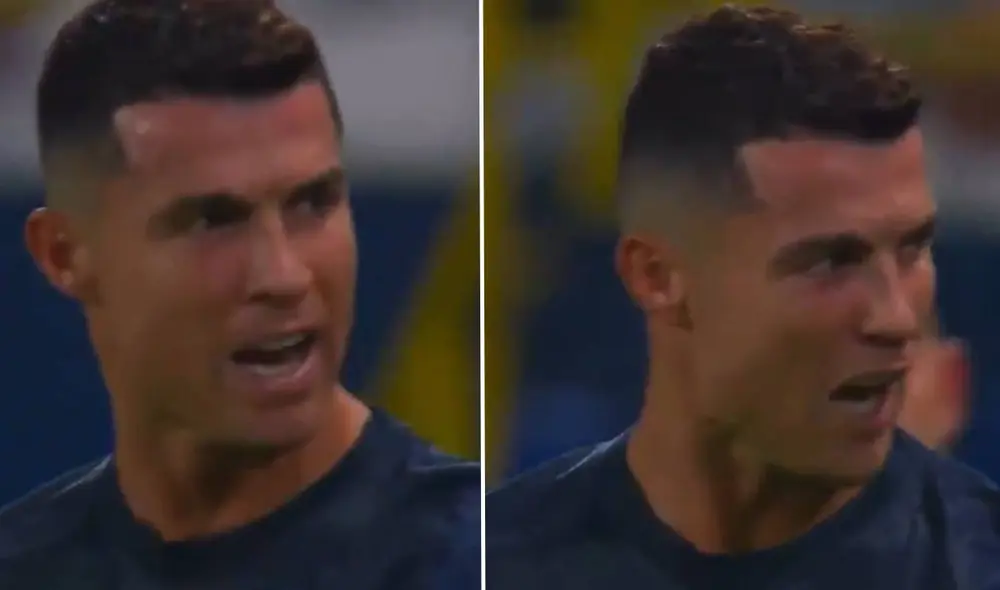 Cristiano Ronaldo volvió a ser titular con el Al Nassr. Foto: composición LR/captura SSC