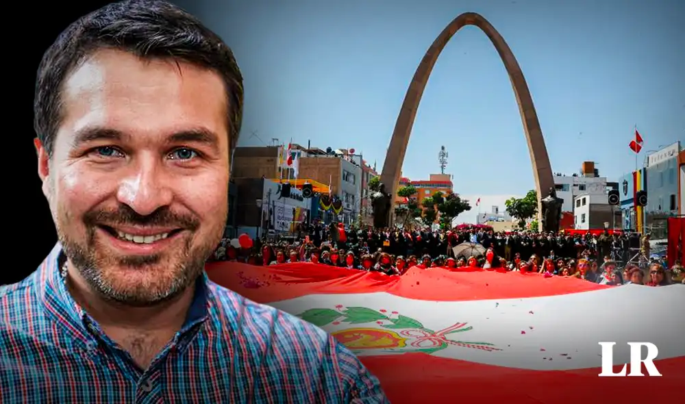 Giacomo Bocchio es natural de Tacna. Foto: composición LR/ Giacomo Bocchio/ Facebook/ Gobierno Regional de Tacna