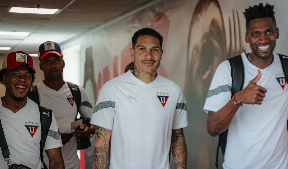 Paolo Guerrero es titular indiscutible en LDU de Quito desde que llegó al club. Foto: LDU