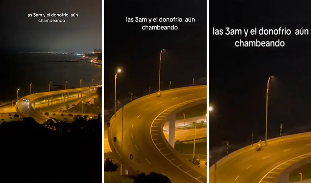 El heladero atrajo las miradas en redes por la hora en que transitaba por la Costa Verde. Foto: composición LR/TikTok/@Ronrooneo El heladero atrajo las miradas en redes por la hora en que transitaba por la Costa Verde. Foto: composición LR/TikTok/@Ronrooneo
