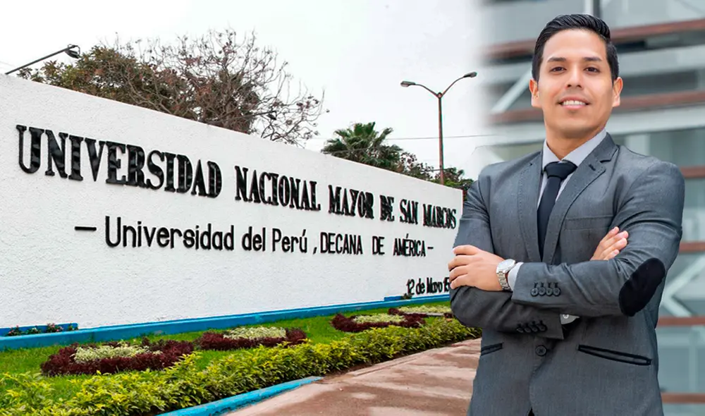 Alejandro Mejía se convirtió en profesor de la UNMSM a los 27 años. Foto: composición LR