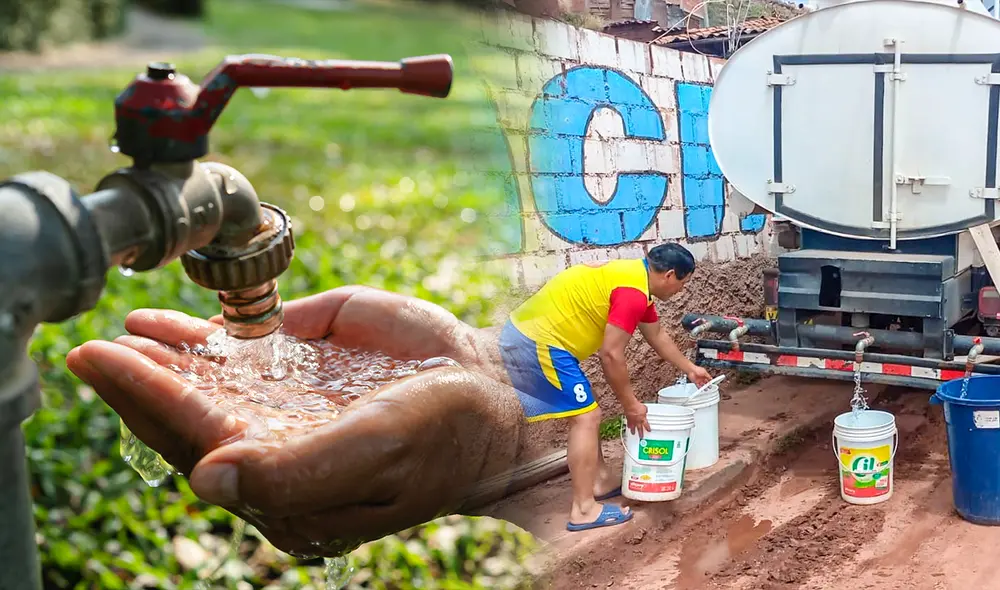 La obra para mejorar el abastecimiento de agua a los cusqueños se ejecutará en colaboración con el MVCS. Foto: composición LR Jazmín Ceras - Video: SedaCusco