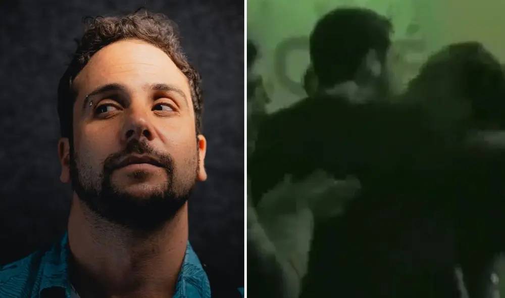 Daniel Sacro fue grabado besándose con Mónica Sánchez por 'Amor y fuego'. Foto: composición LR/Daniel Sacro/Facebook/captura/Willax TV