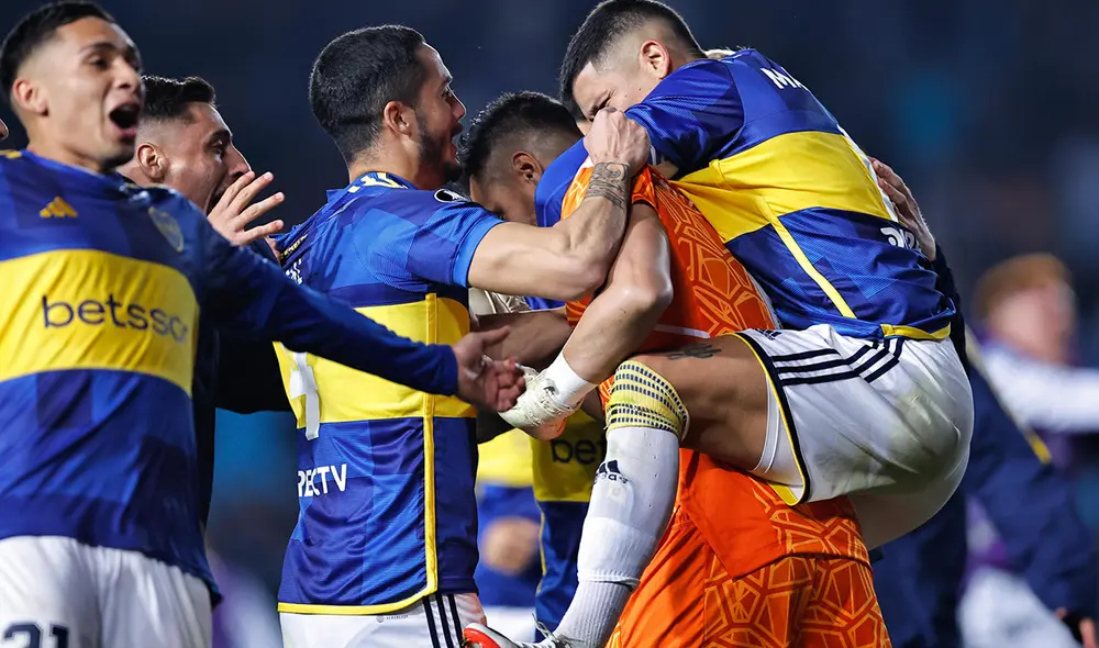 Boca Juniors venció por penales a Racing en los cuartos de final de la Copa Libertadores. Foto: EFE