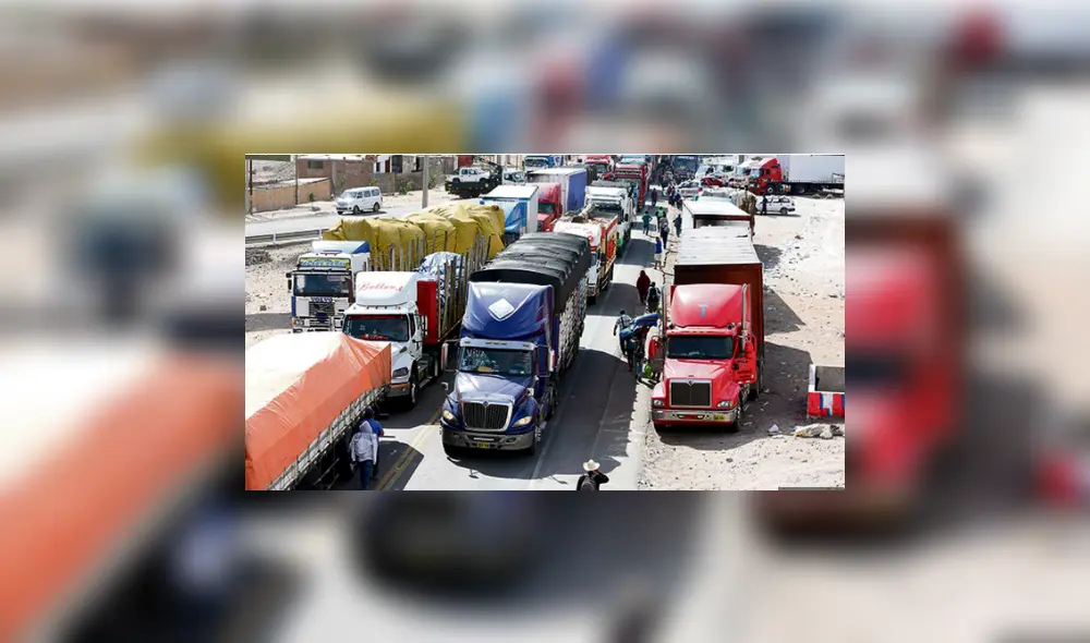 Anuncian paro de transporte indefinido. Foto: La República