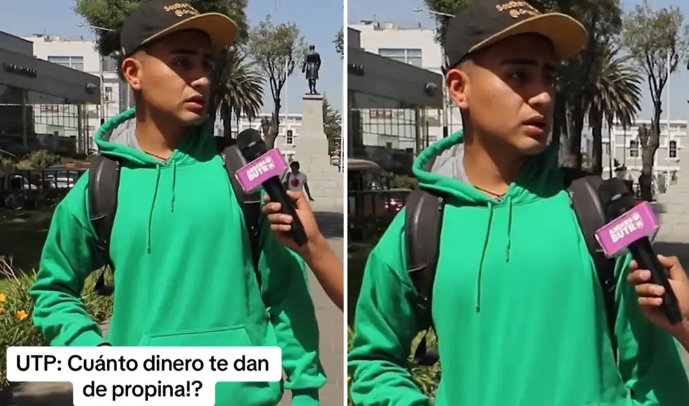 Clip tiene alrededor de 67.000 reacciones en TikTok. Foto: composición LR/ Anderson Butrón/ TikTok   Video: Anderson Butrón/ TikTok