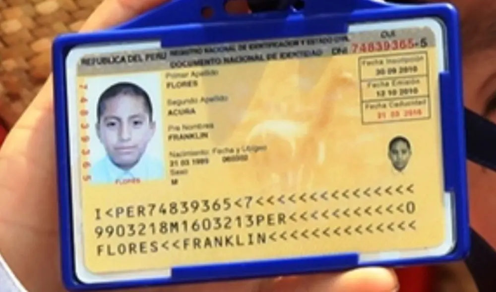 Con estos pasos, podrás tramitar un nuevo DNI amarillo. Foto: Andina