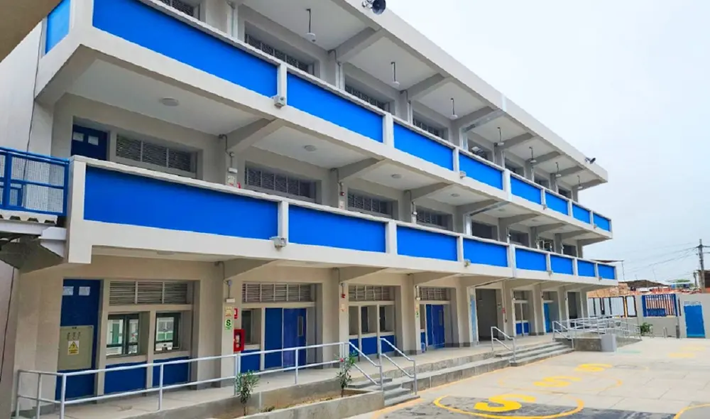Trabajos de construcción de colegio de Piura culminarán en los próximos meses. Foto: ARCC Trabajos de construcción de colegio de Piura culminarán en los próximos meses. Foto: ARCC