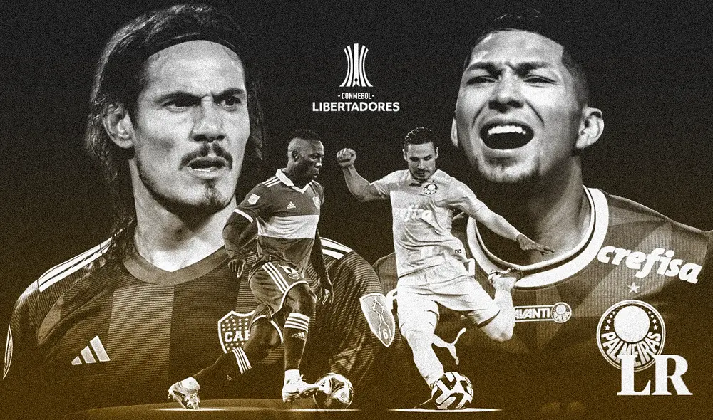 Boca Juniors vs. Palmeiras. El equipo argentino jugará como local el primer duelo de la semifinal por Copa Libertadores 2023. Foto: composición de Fabrizio Oviedo/La República