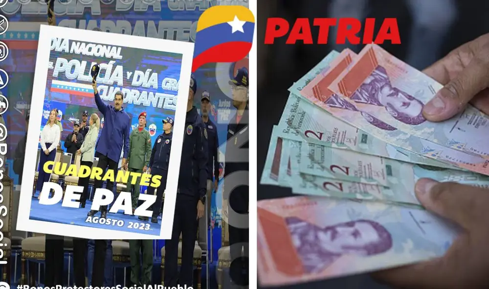 El Bono Cuadrante de Paz es entregado desde julio de 2023. Foto: composiciónLR/Bonos Protectores Social Al Pueblo/Semana/Patria