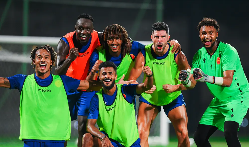 André Carrillo juega con varios futbolistas con pasado internacional y de Europa en Al-Qadisiyah. Foto: Al-Qadisiyah