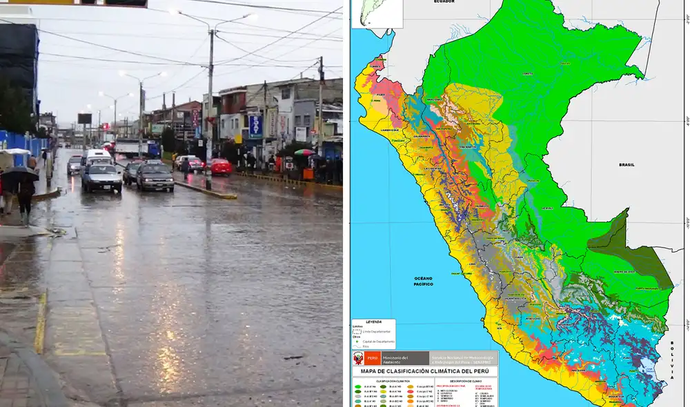 El anuncio se realizó en las plataformas digitales de la institución. Foto: composición LR/Andina/Senamhi