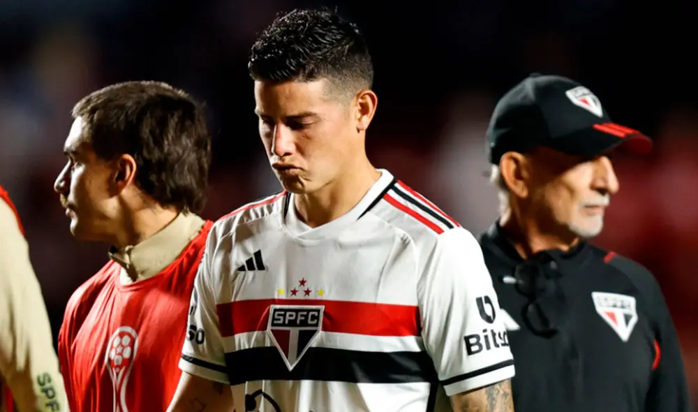 El volante colombiano perdió una gran chance para poner en ventaja a Sao Paulo en los penales. Foto: EFE