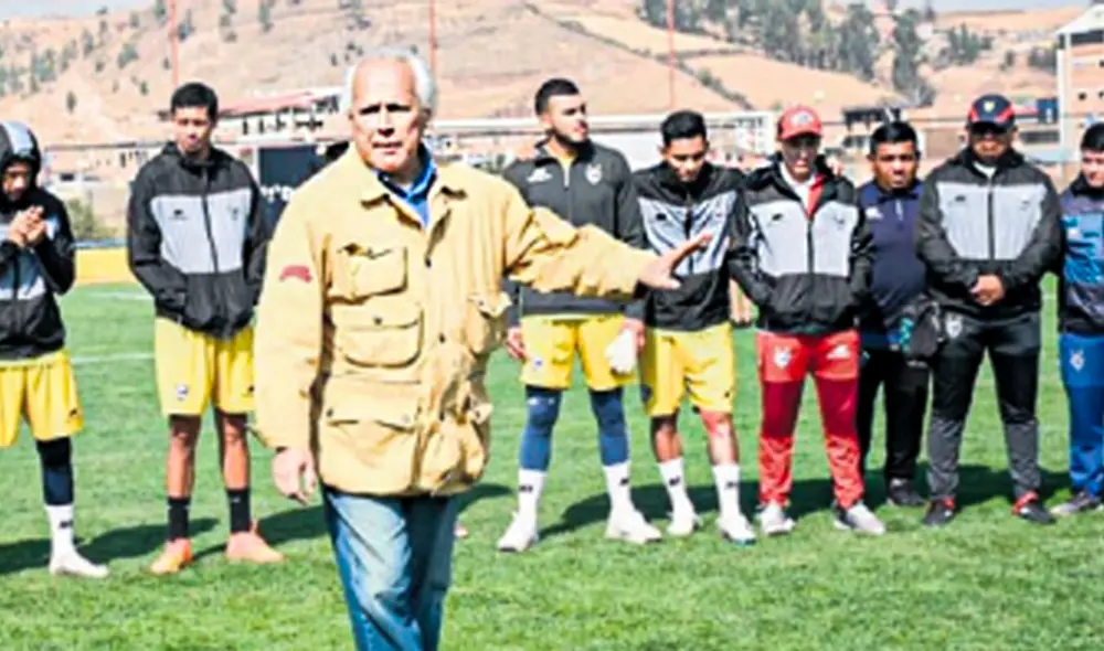Nuevo director de Cienciano le dio la confianza al plantel de jugadores y al técnico. Foto: La República