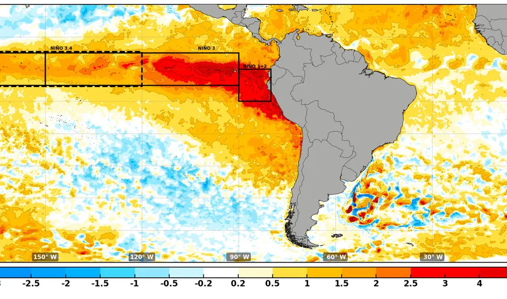 Evento climatológico causaría el aumento en el calentamiento del mar. Foto: Senamhi