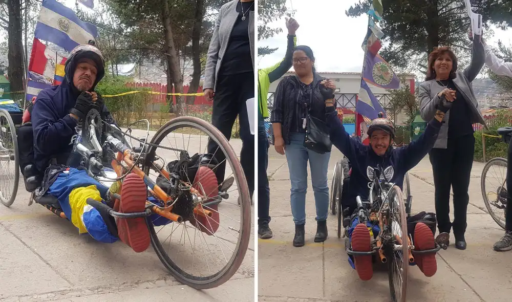 El hombre ya lleva 2 meses en el Perú. Foto: Composición LR / Luis Álvarez /La República El hombre ya lleva 2 meses en el Perú. Foto: Composición LR / Luis Álvarez /La República