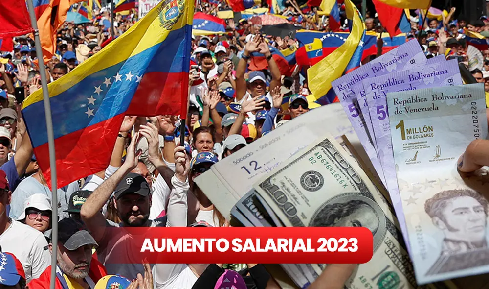 Conoce de cuánto sería el aumento salarial 2023. Foto: composición LR/ Transparencia Venezuela/ El Diario
