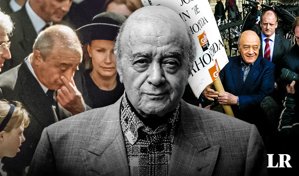 Mohamed Al-Fayed falleció a los 94 años de edad en el Reino Unido. Foto: Composición de Alvaro Lozano/LR Mohamed Al-Fayed falleció a los 94 años de edad en el Reino Unido. Foto: Composición de Alvaro Lozano/LR