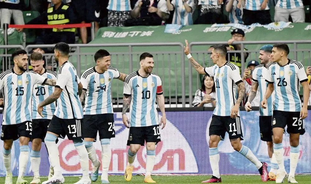 Argentina buscará clasificar al Mundial 2026 para revalidar su título. Foto: selección argentina.