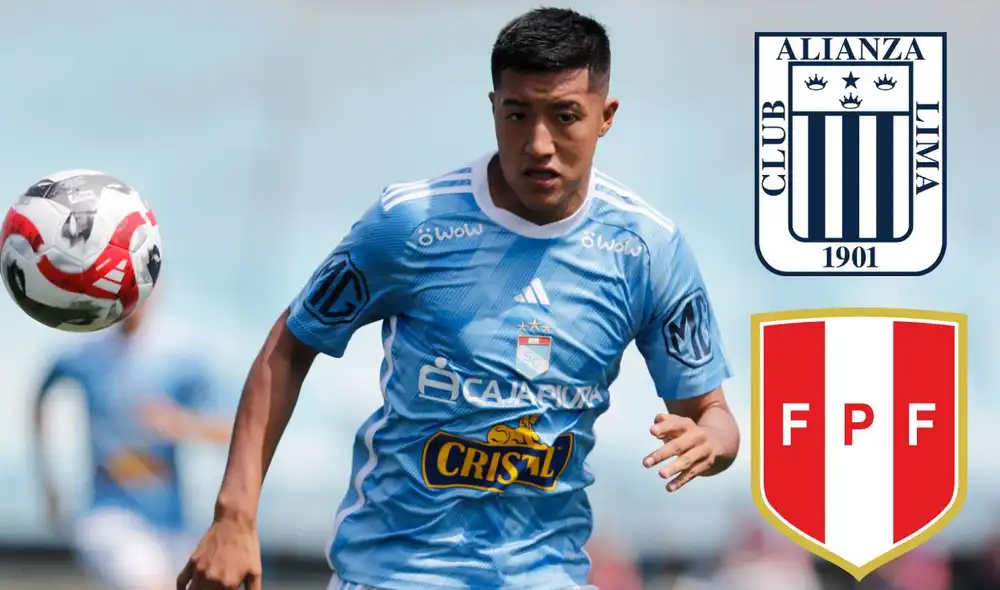 Jostin Alarcón llegó a Cristal este 2023. Foto: composición GLR