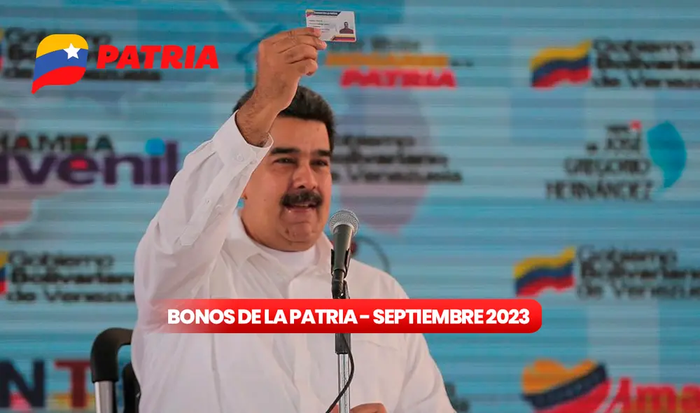 Cada mes los Bonos de la Patria tienen variaciones en los montos. Foto: composición LR/MPPCI/Patria