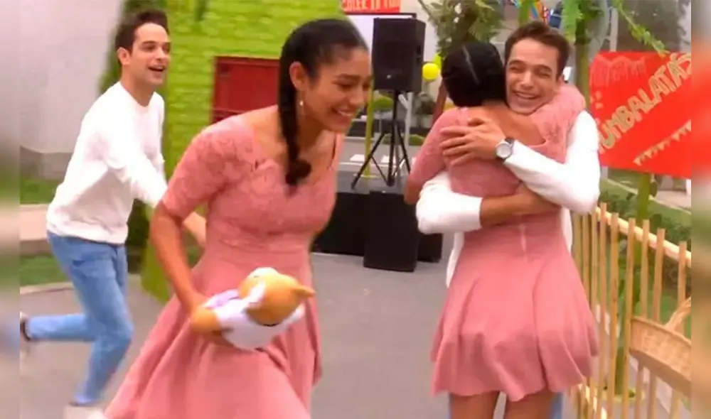 July le confesó a Cristóbal que está enamorada de él en 'AFHS'. Foto: captura de América TV